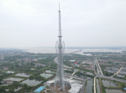 荊州廣播電視發(fā)射塔遷建工程獲中國鋼結構金獎