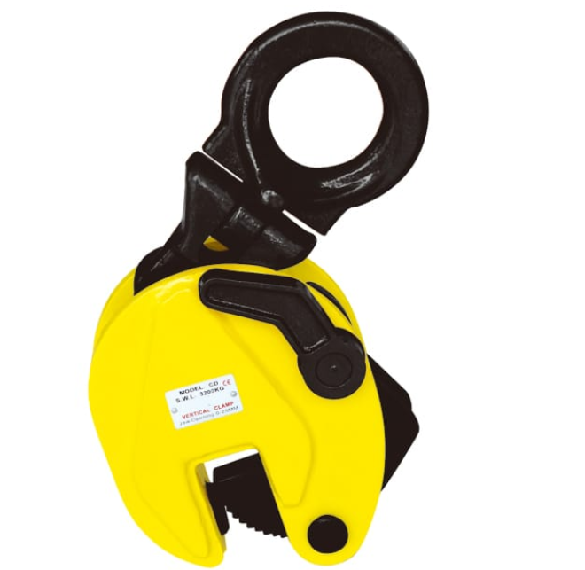 豎吊鋼板鉗禁止吊運多張鋼板