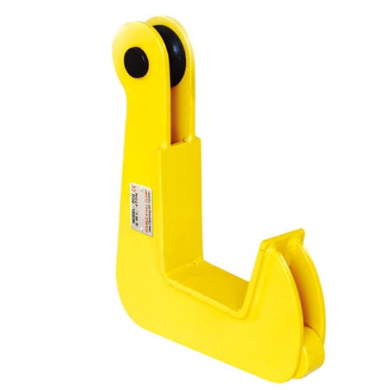 鋼板吊鉗用于地鐵建設中的鋼板吊裝