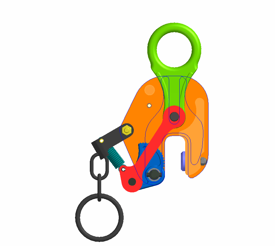 CDH型豎吊鋼板吊鉗/起重鉗